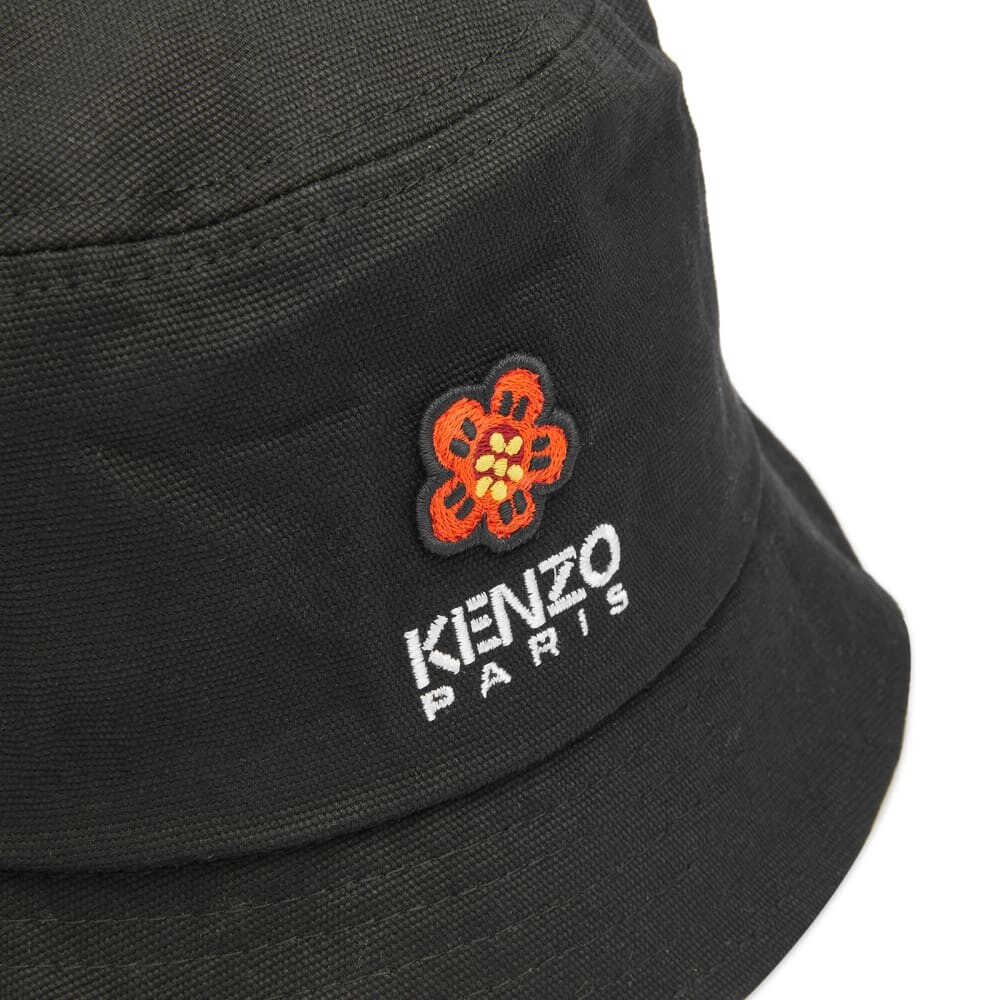 

Kenzo Панама с цветочным узором Boke, черный