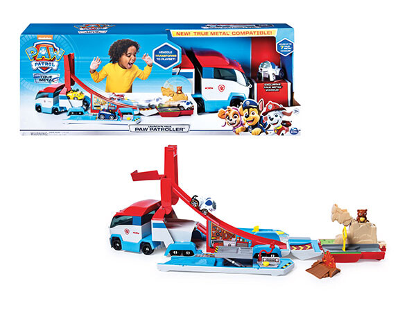 Игровой трек Spin Master Paw Patrol True Metal Spielset, синий трек spin master paw patrol true metal chase rescue set 6060297