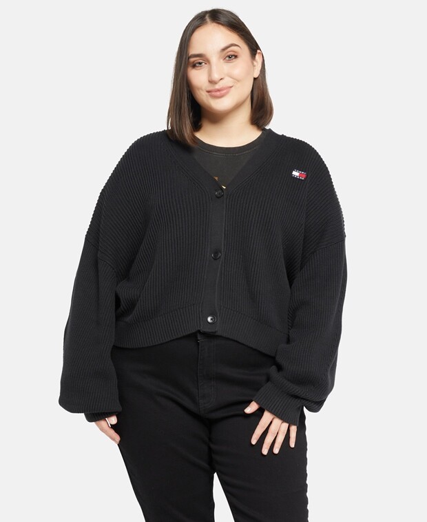 

Кардиган Tommy Hilfiger Curve, черный