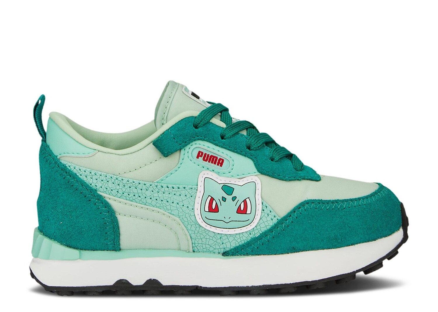 

Кроссовки Puma Pokémon X Rider Fv Little Kid 'Bulbasaur', зеленый