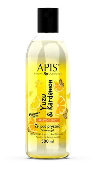 

Гель для душа с юдзу и кардамоном, 500мл Apis, Harmony Shot