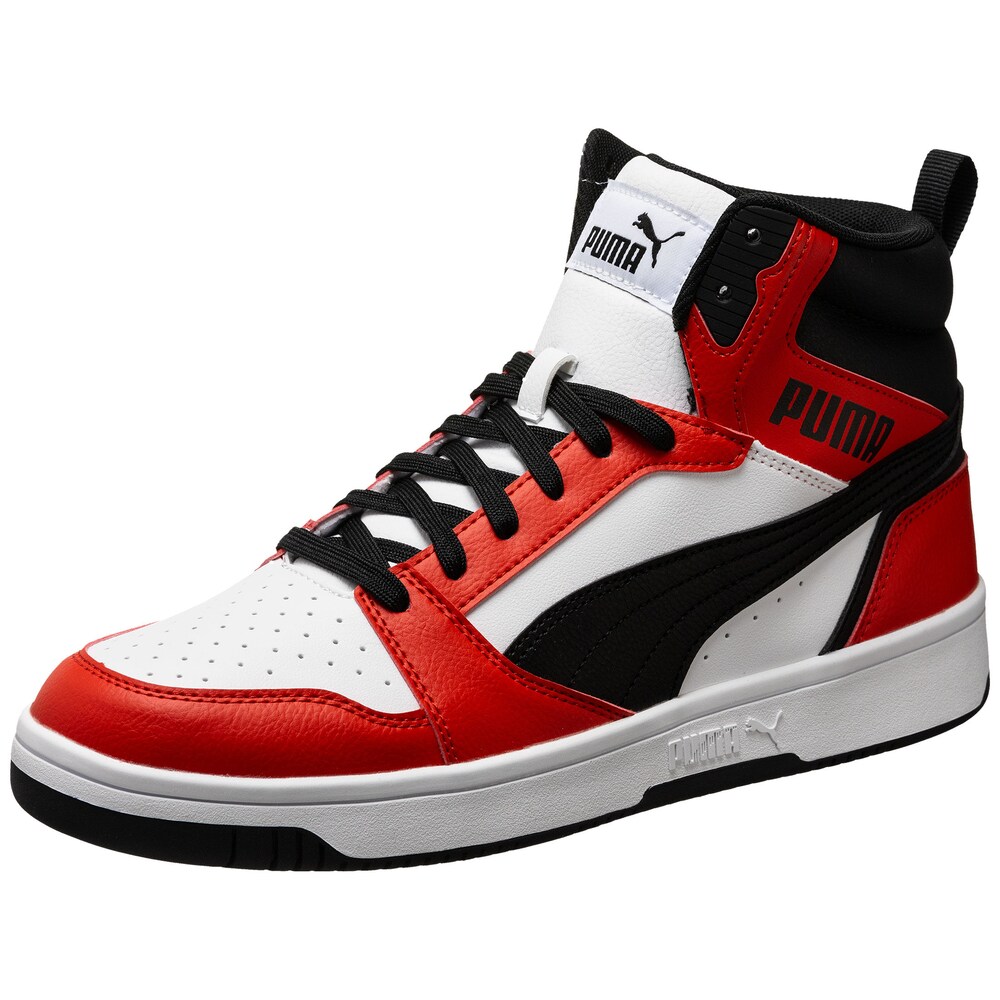 Высокие кроссовки Puma Rebound V6, красный белый высокие кроссовки puma rebound unisex белый черный