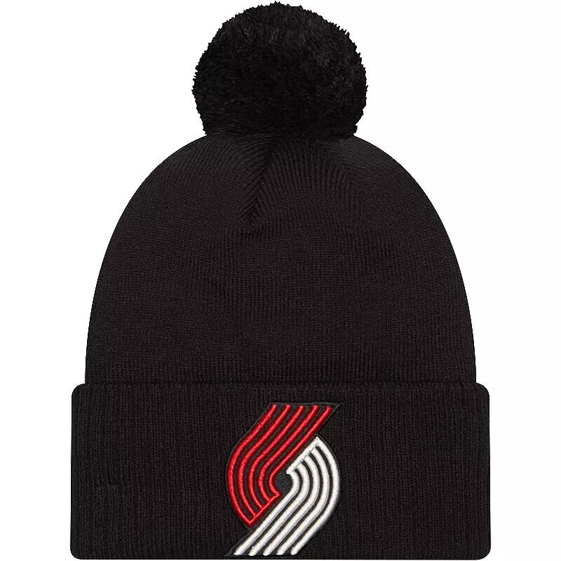 Альтернативная вязаная шапка New Era 2023-24 City Edition Portland Trail Blazers