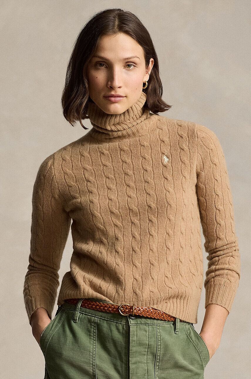 

Шерстяной свитер Polo Ralph Lauren, бежевый