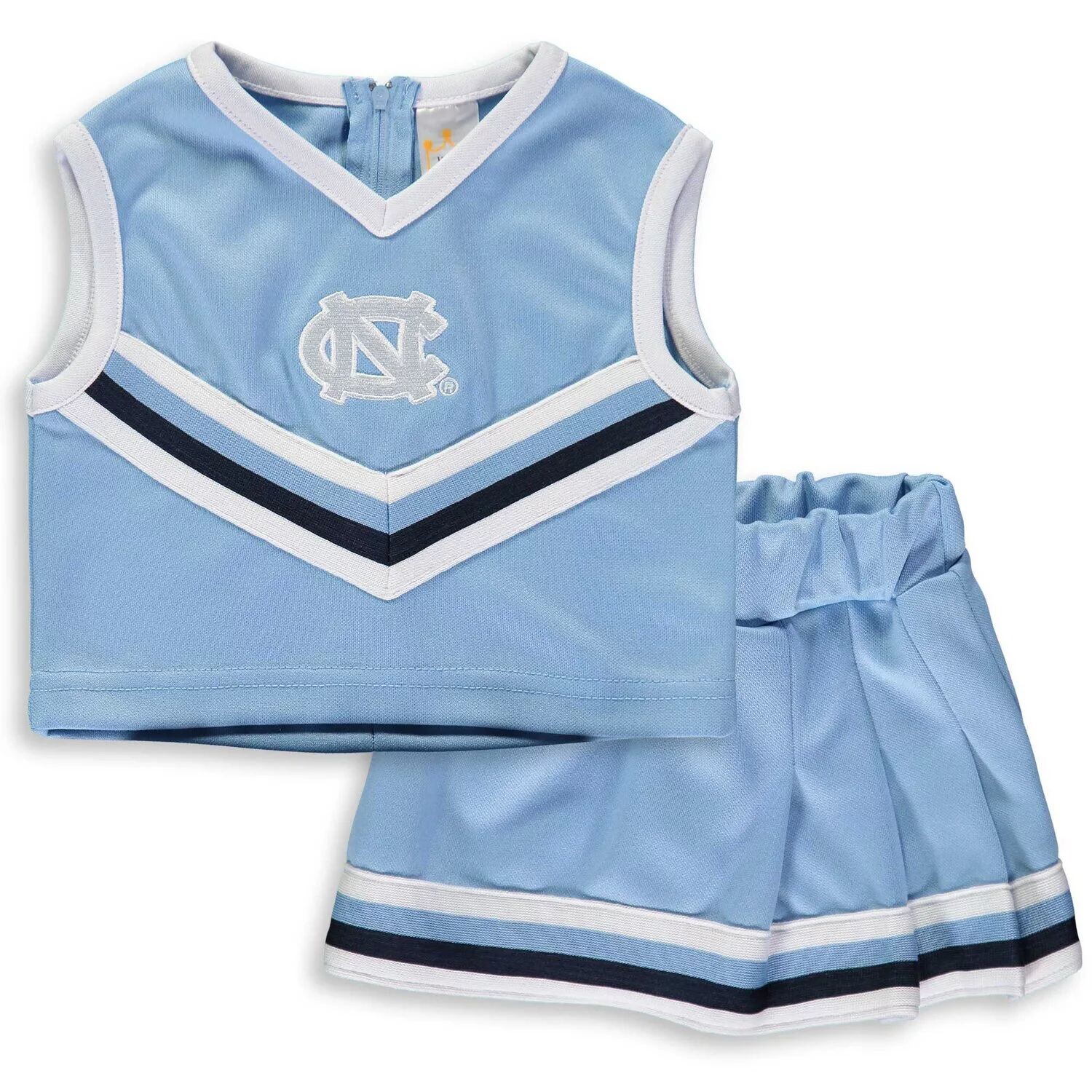 

Комплект из двух предметов Cheer Heel для девочек Carolina Blue North Carolina на каблуках Unbranded
