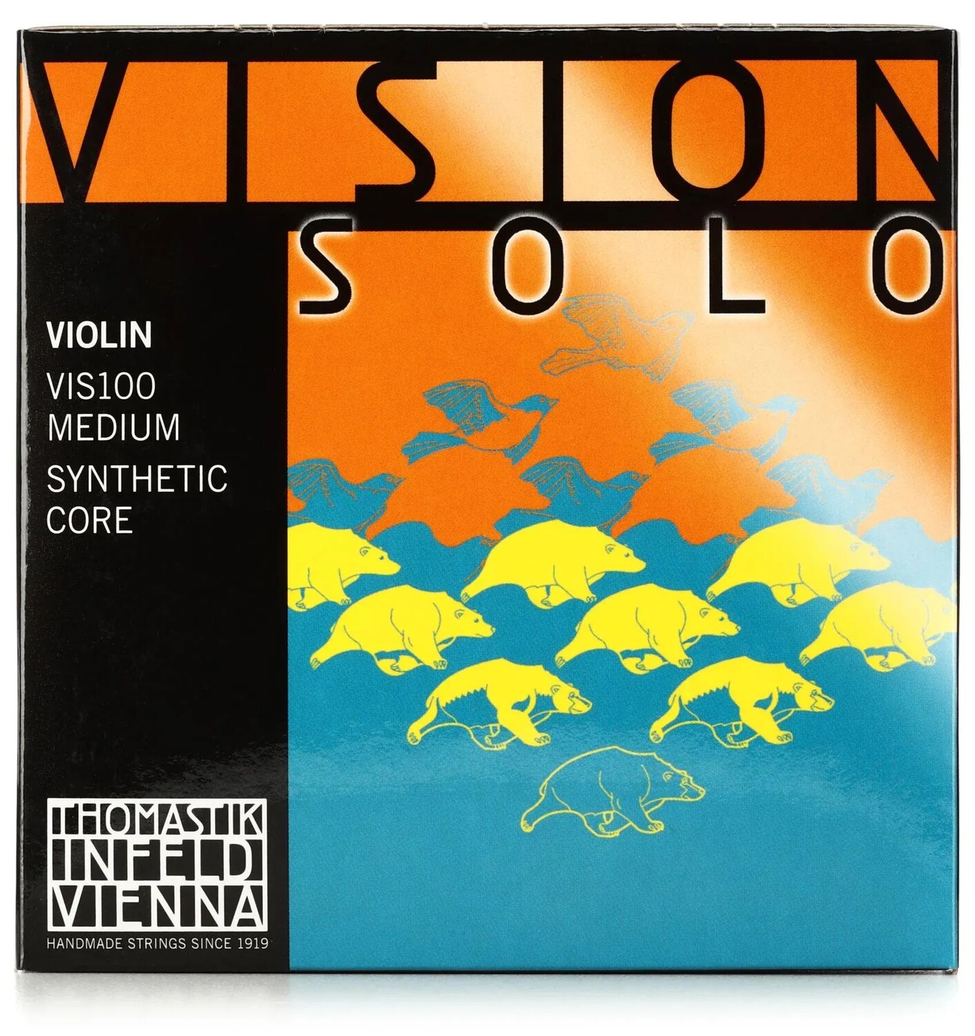 

Набор струн для скрипки Thomastik-Infeld VIS100 Vision Solo — размер 4/4 со струной D с алюминиевой намоткой