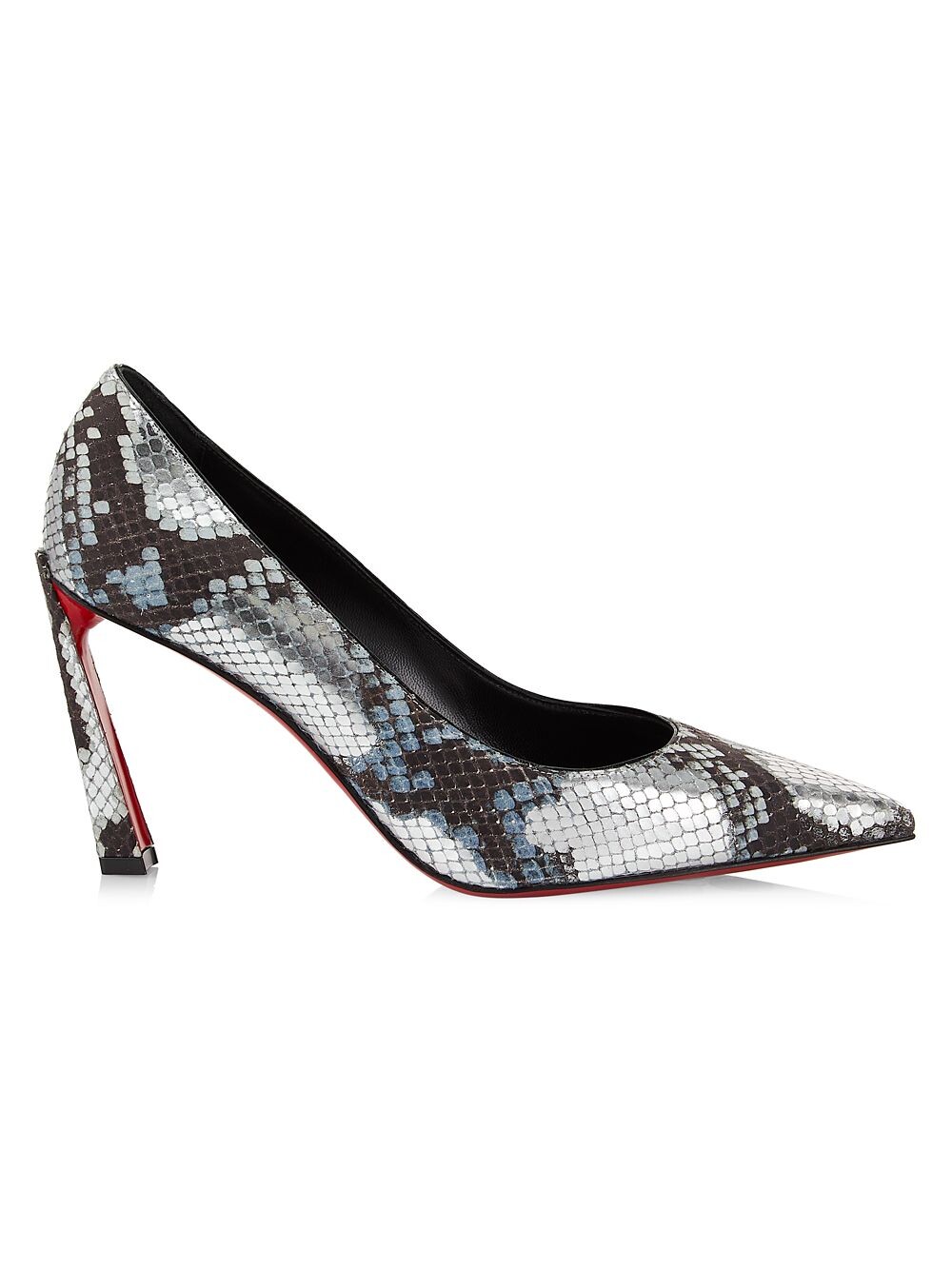 

Туфли-лодочки Condora 85MM со змеиным принтом Christian Louboutin, черный