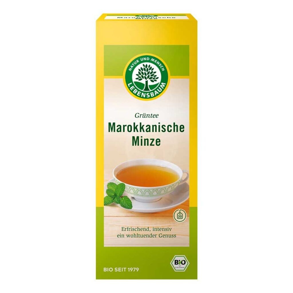 

Зеленый чай Lebensbaum с марокканской мятой, 40 г