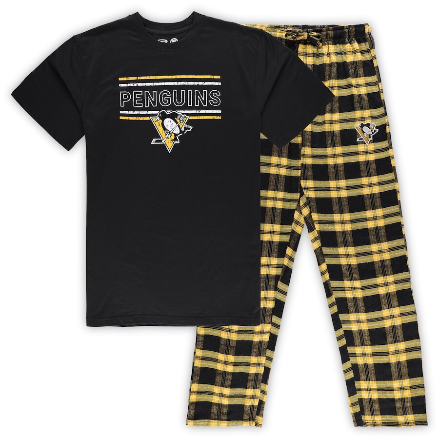 

Пижамный комплект Profile Pittsburgh Penguins, черный