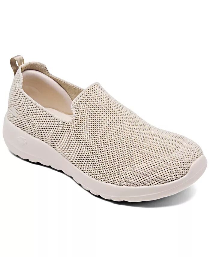 

Женские кроссовки GO Walk 5 - Joy - слипоны для ходьбы широкой ширины от Finish Line Skechers, бежевый