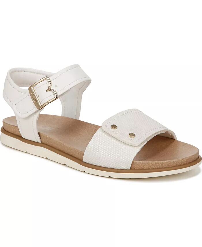 

Женские сандалии Nicely Sun с ремешком на щиколотке Dr. Scholl's, белый
