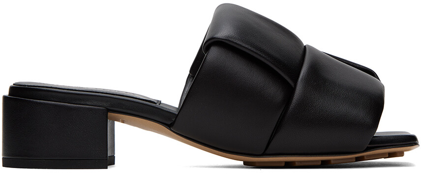 

Мюли Bottega Veneta с черными нашивками