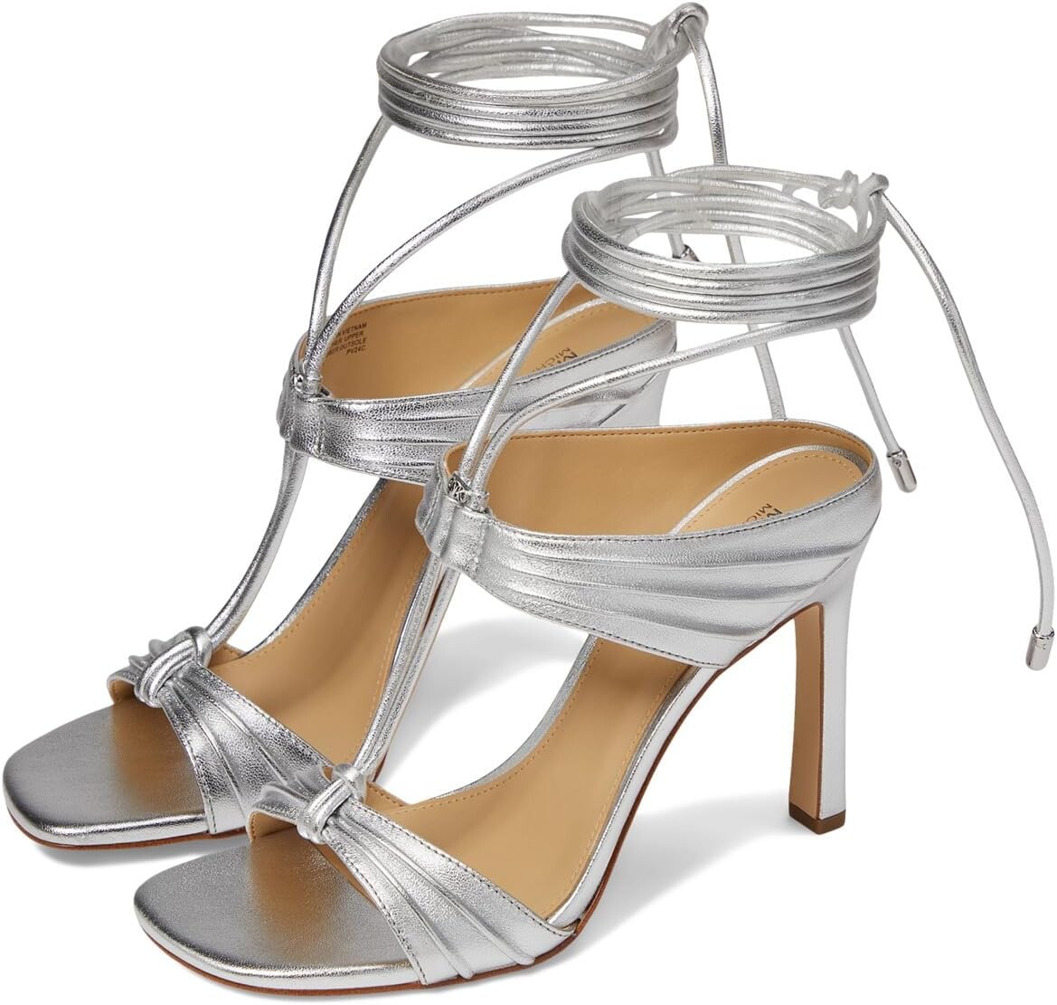 

Сандалии MICHAEL Michael Kors Gabriella High Sandal, серебряный