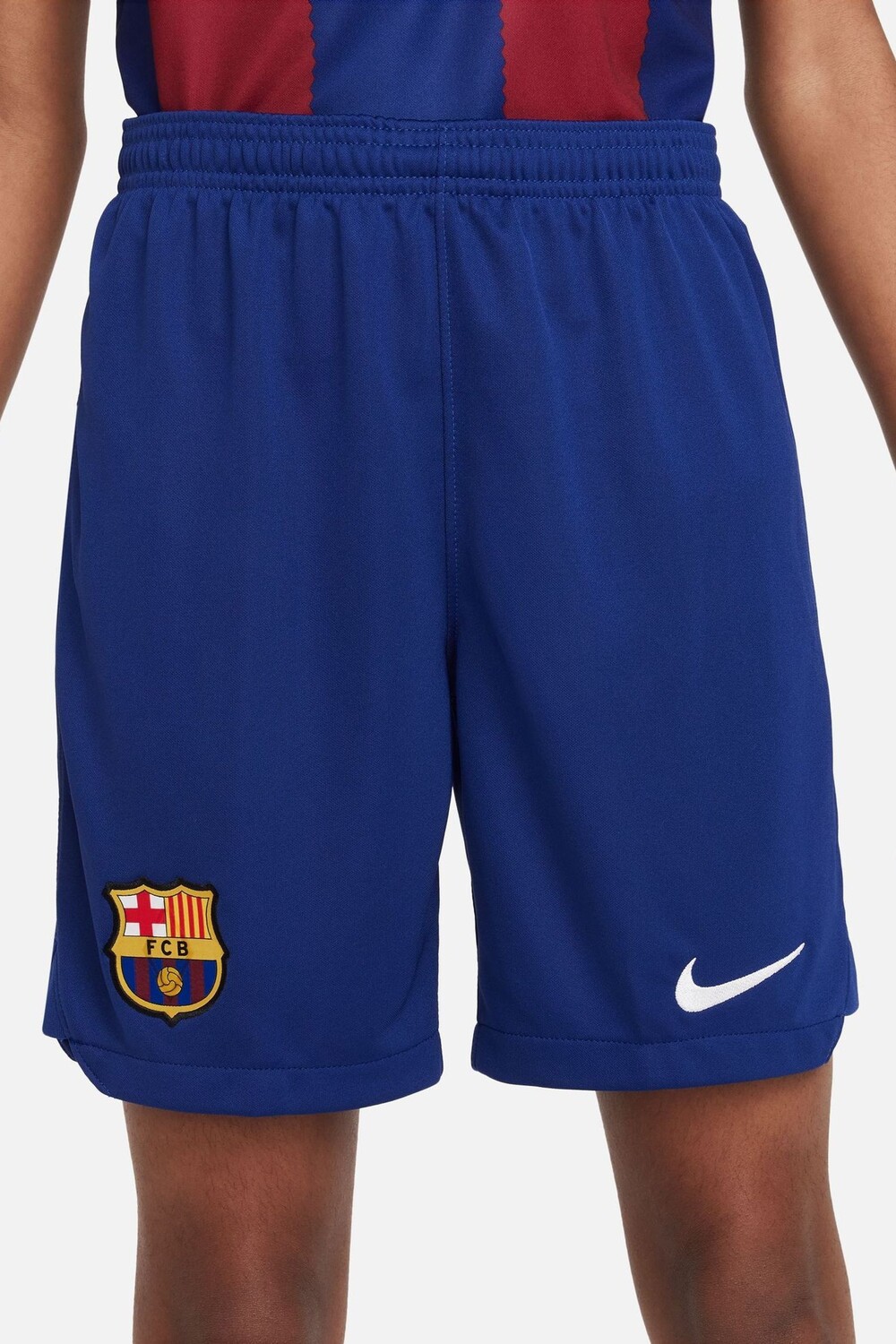 

Домашние футбольные шорты Jr FC Barcelona 23/24 Nike, синий
