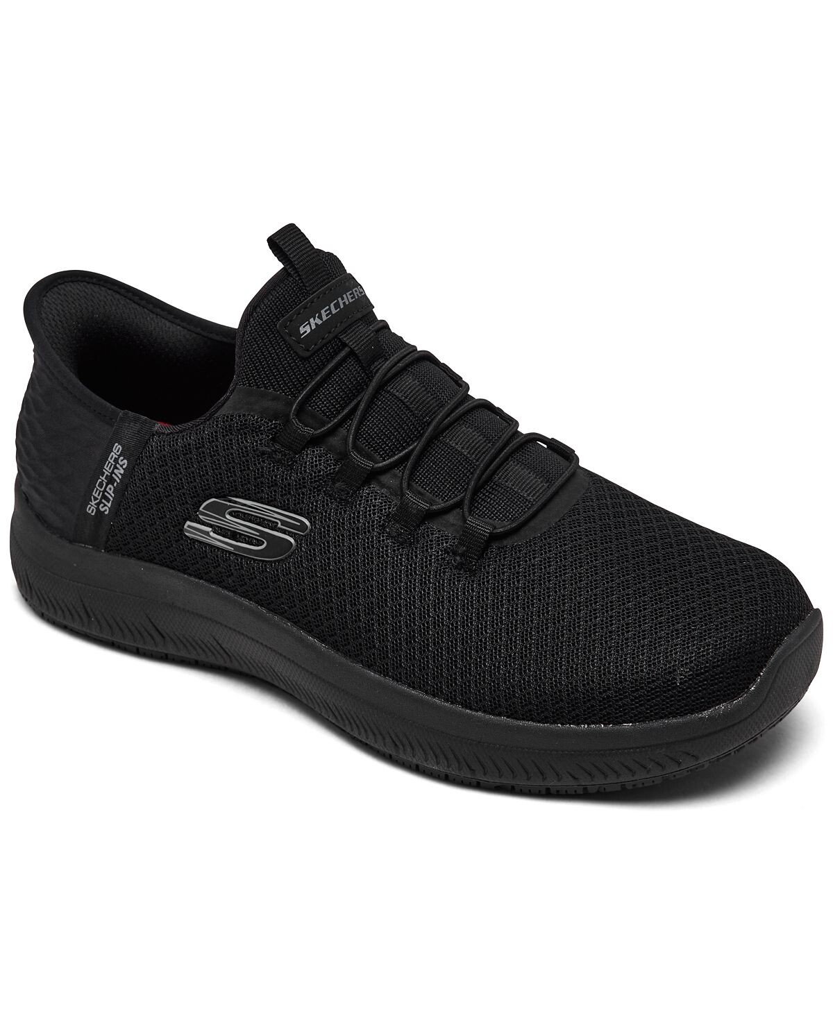 

Женские слипоны Summits Work - Summits SR - Спортивные кроссовки широкой ширины Enslee Work From Finish Line Skechers, черный