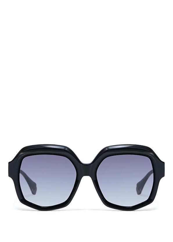 цена Черные женские солнцезащитные очки pixie 6852 1 с геометрическим рисунком Gigi Studios