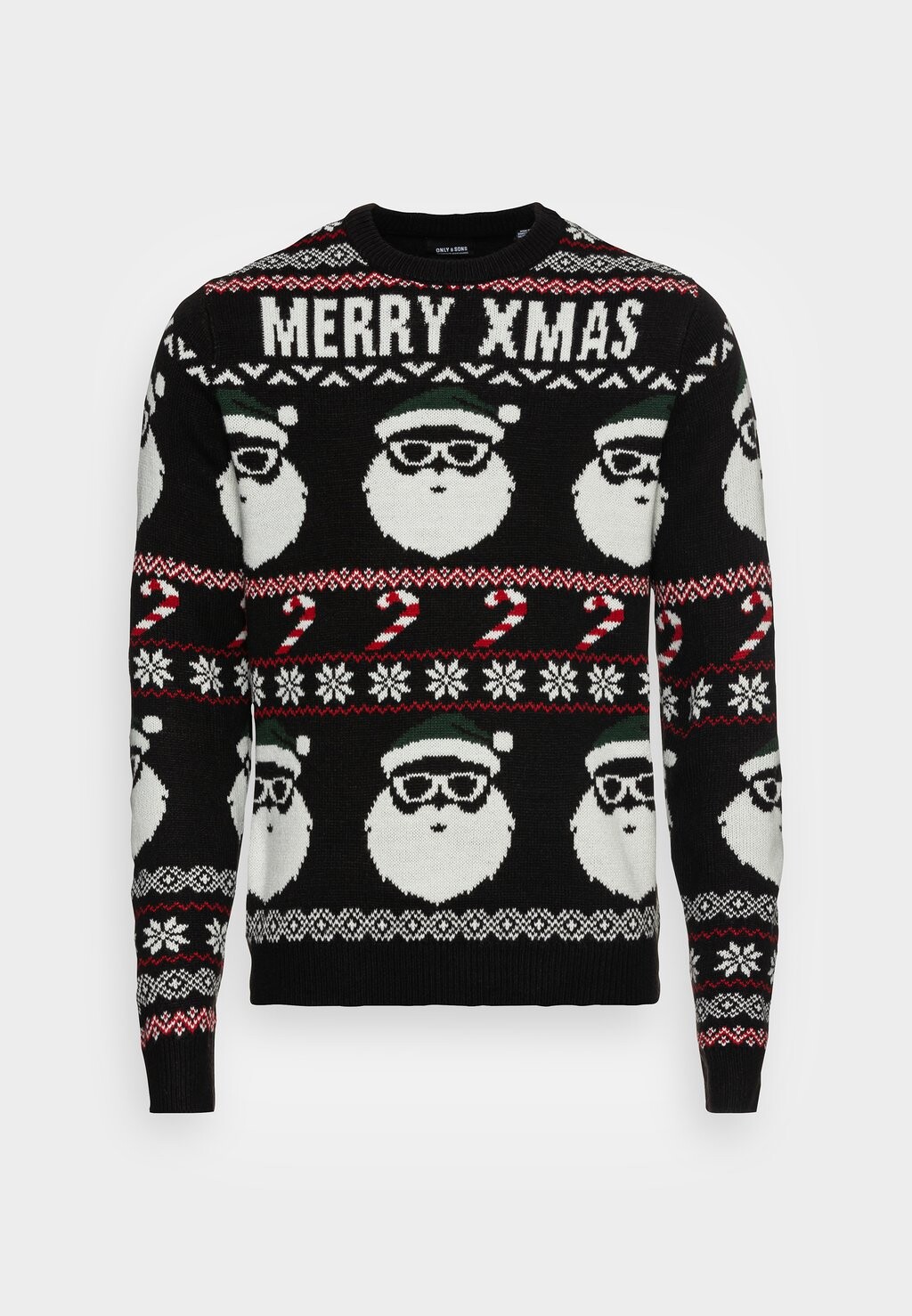 

Свитер Only & Sons Onsxmas Santa Unisex, черный