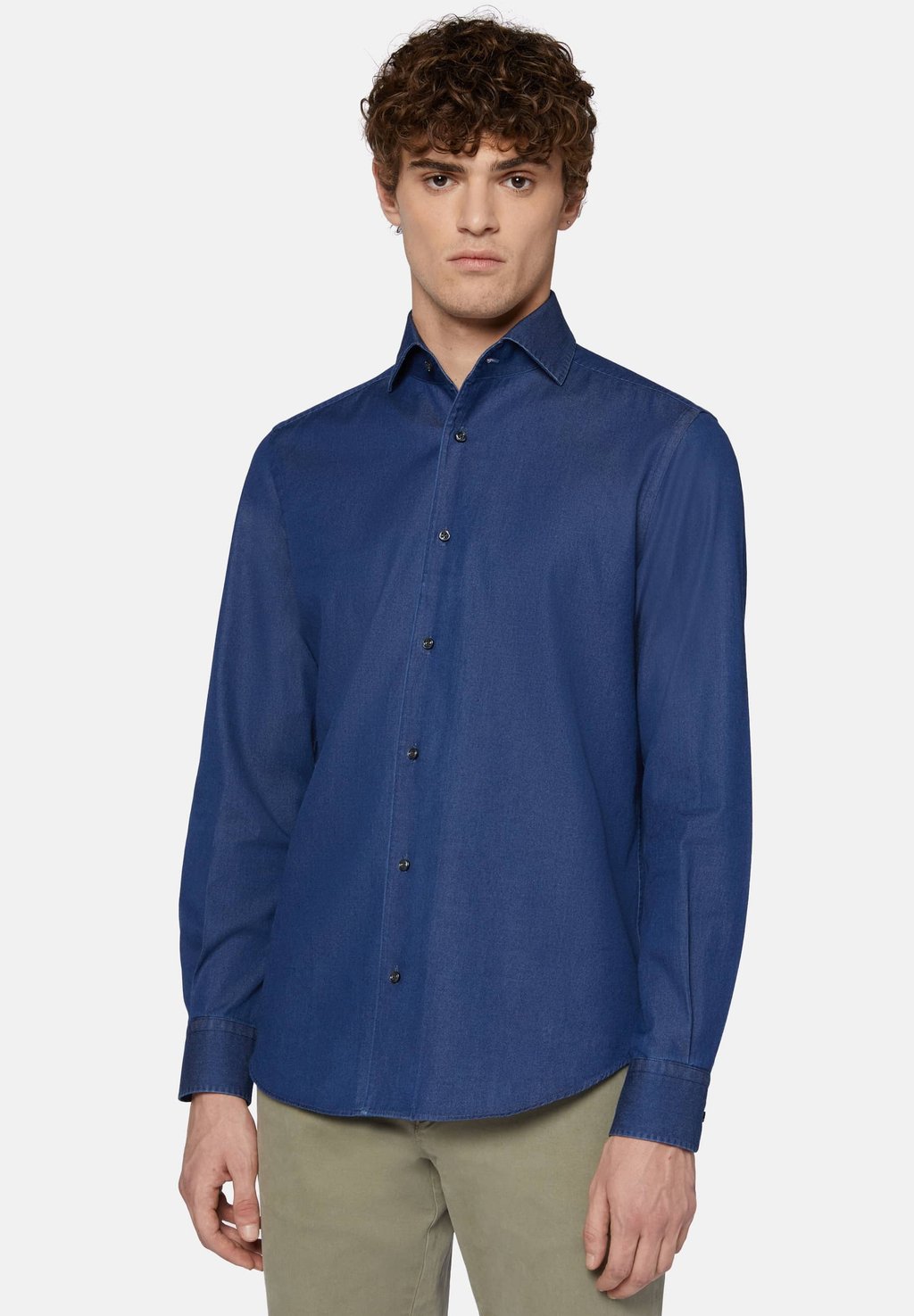 Рубашка REGULAR FIT Boggi Milano, синий