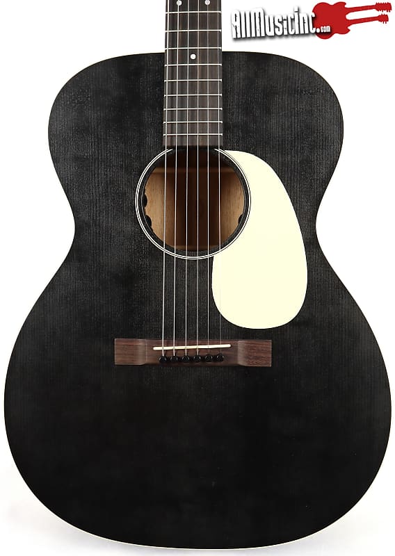 Акустическая гитара Martin 000-17 Black Smoke 14-Fret Acoustic Electric Guitar w/ Soft Case