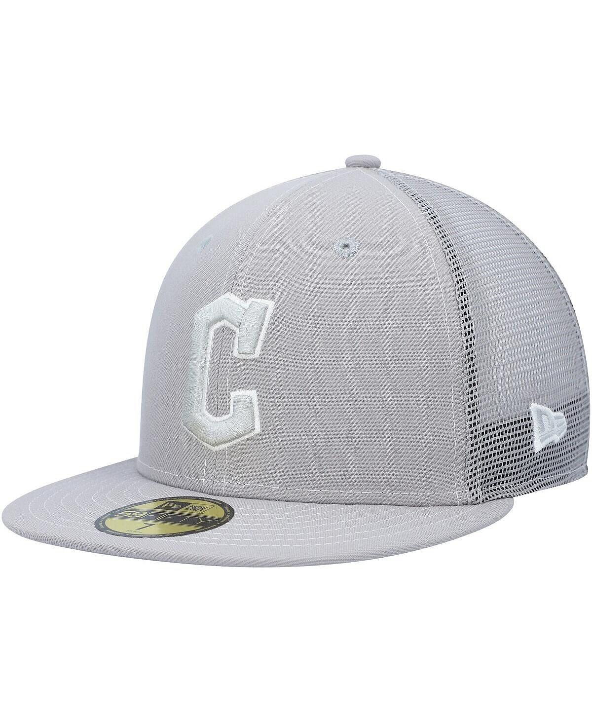 

Мужская серая кепка Cleveland Guardians 2023 On-Field Batting Practice 59FIFTY. New Era