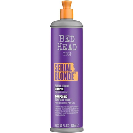 Bed Head Serial Blonde Фиолетовый тонизирующий шампунь 400мл, Tigi tigi bed head serial blonde purple toning shampoo