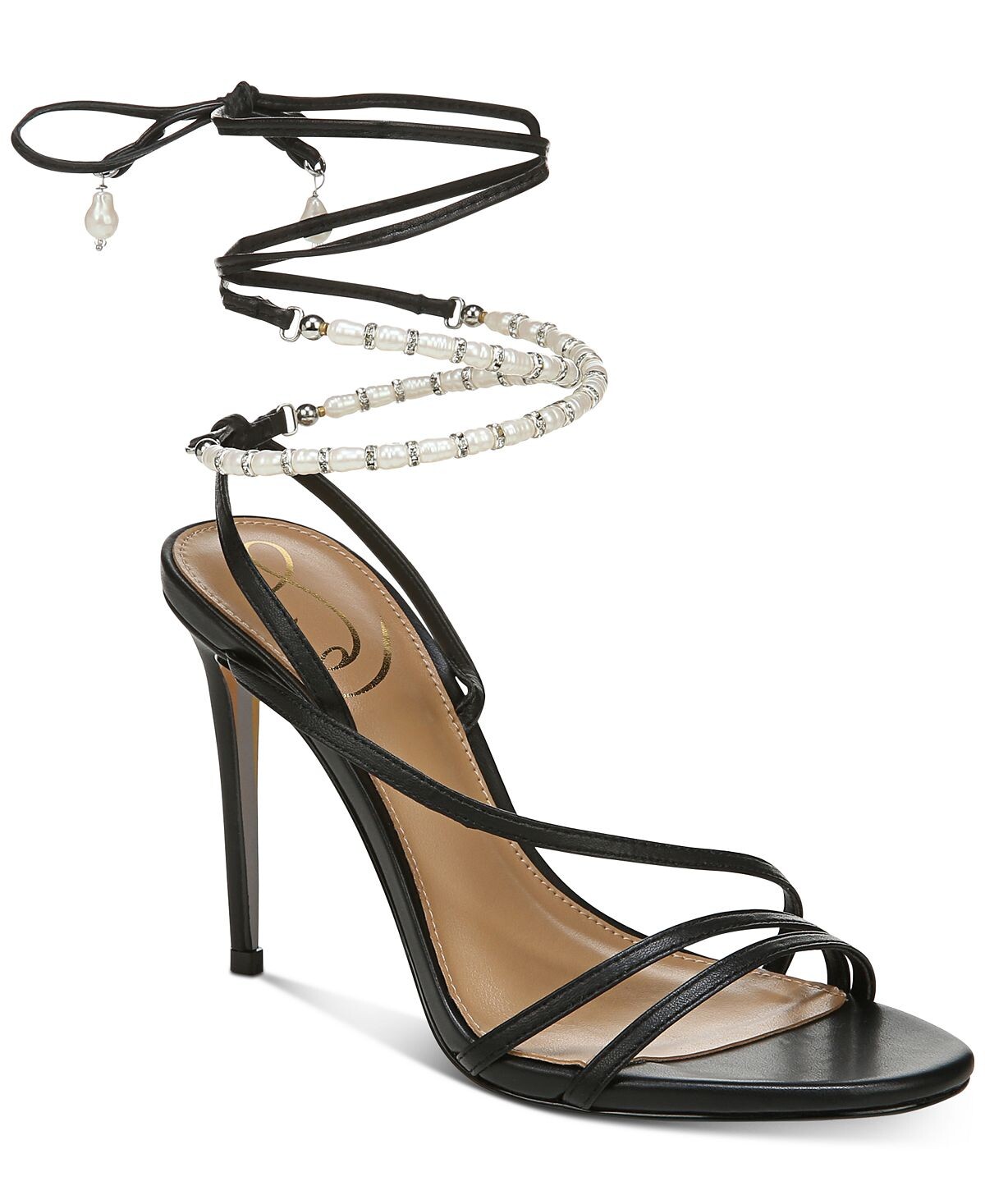 

Женские классические сандалии Scarlette с ремешком на щиколотке Sam Edelman, черный