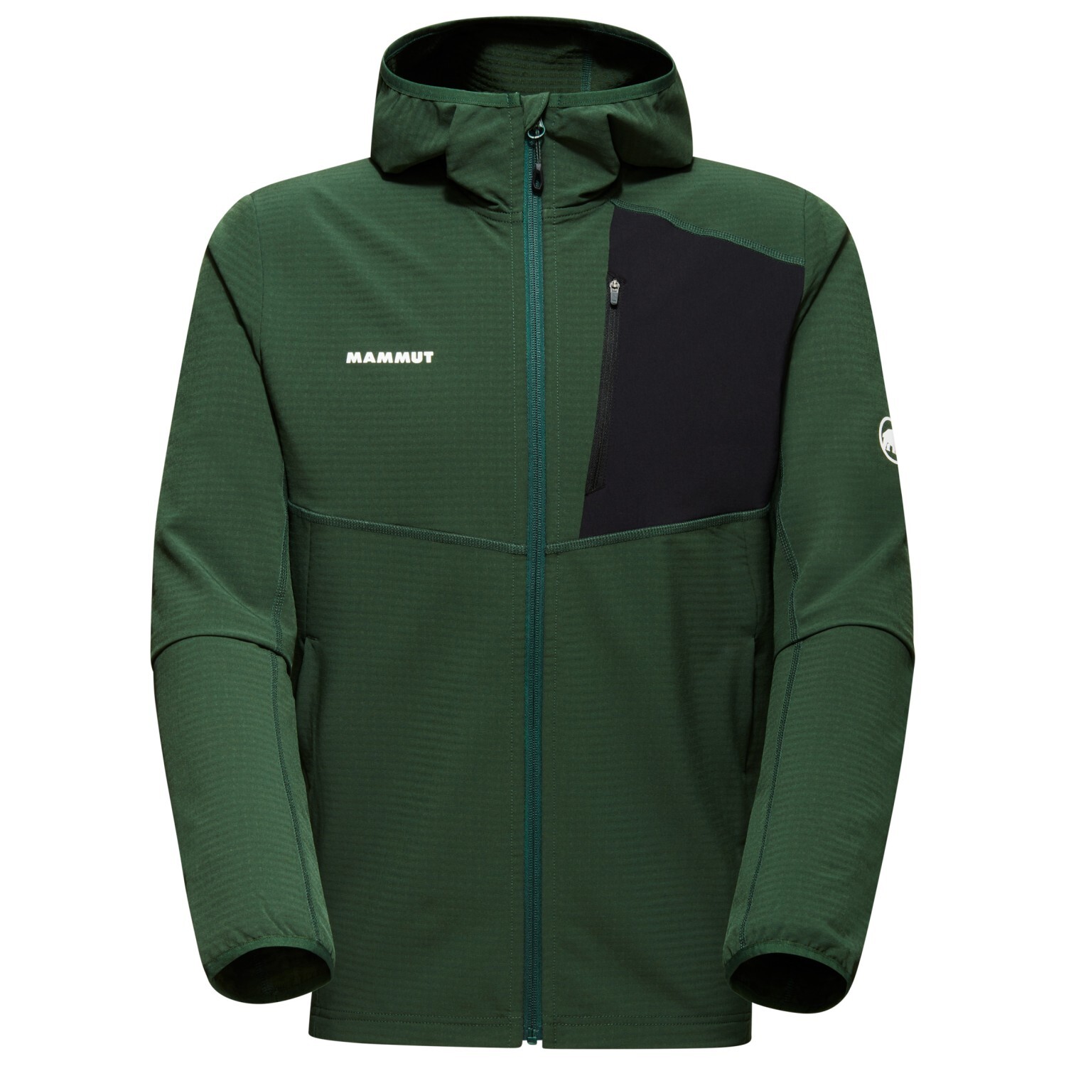 

Флисовая жилетка Mammut Madris Light ML Hooded, цвет Woods/Black