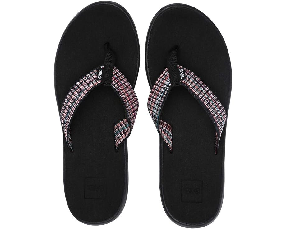 

Сандалии Teva Voya Flip, цвет Bar Street Multi Black