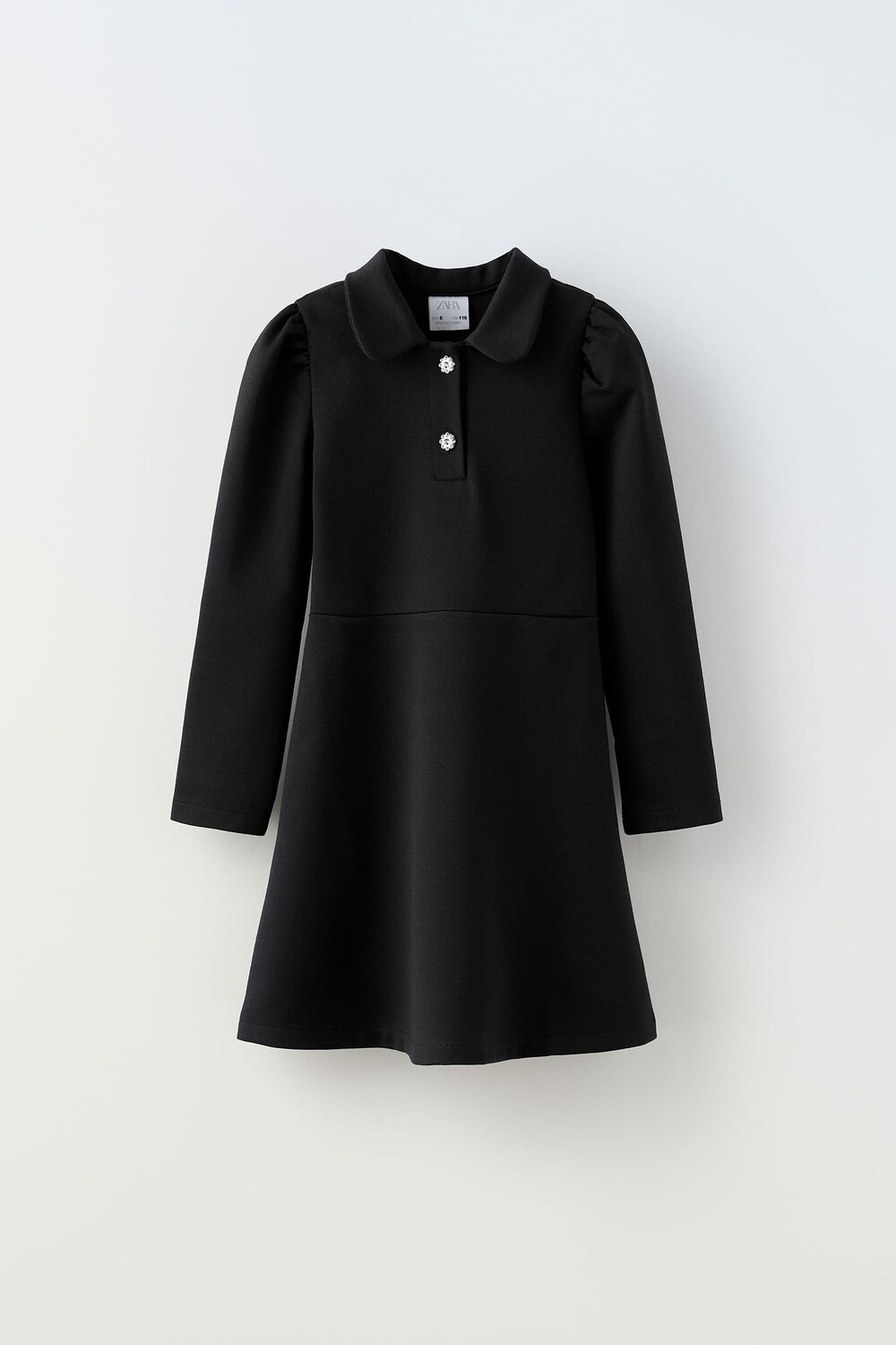 

Платье с держателем для украшений Zara, черный
