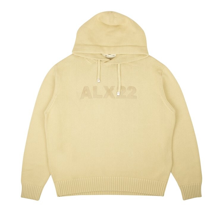 

Худи 1017 ALYX 9SM Treated Logo Knit 'Beige', желтый