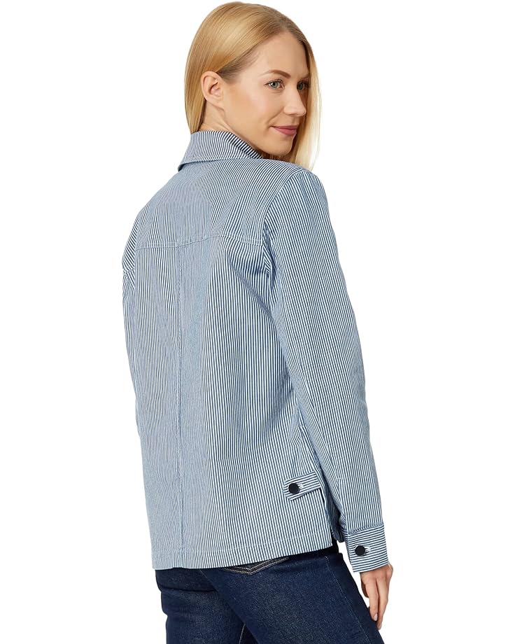 Куртка Elliott Lauren Railroad Stripe Jacket, темно-синий/белый