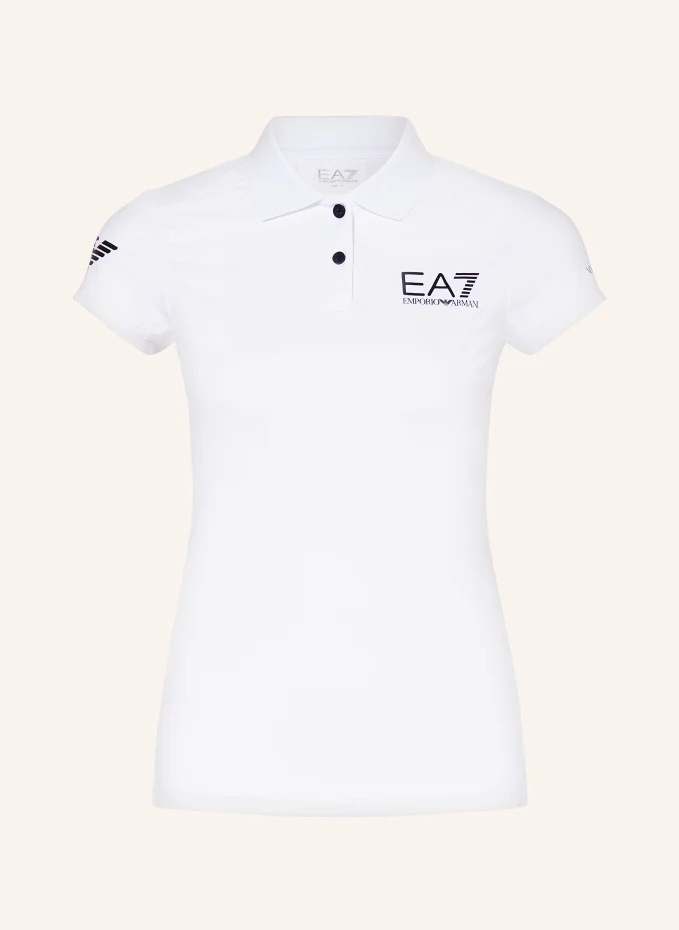 

Функциональная рубашка-поло Ea7 Emporio Armani, черный