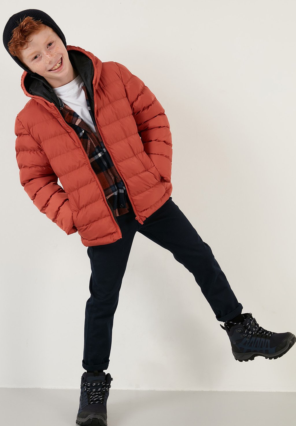 Зимняя куртка REGULAR FIT LELA, цвет brick red