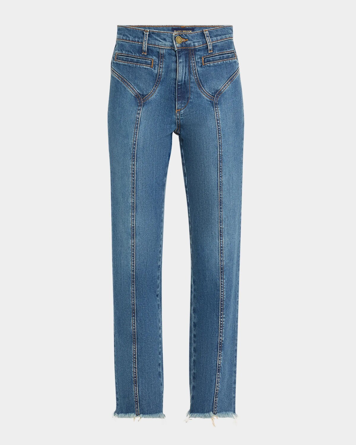 

Прямые джинсы Zayne Ramy Brook, цвет Medium Wash