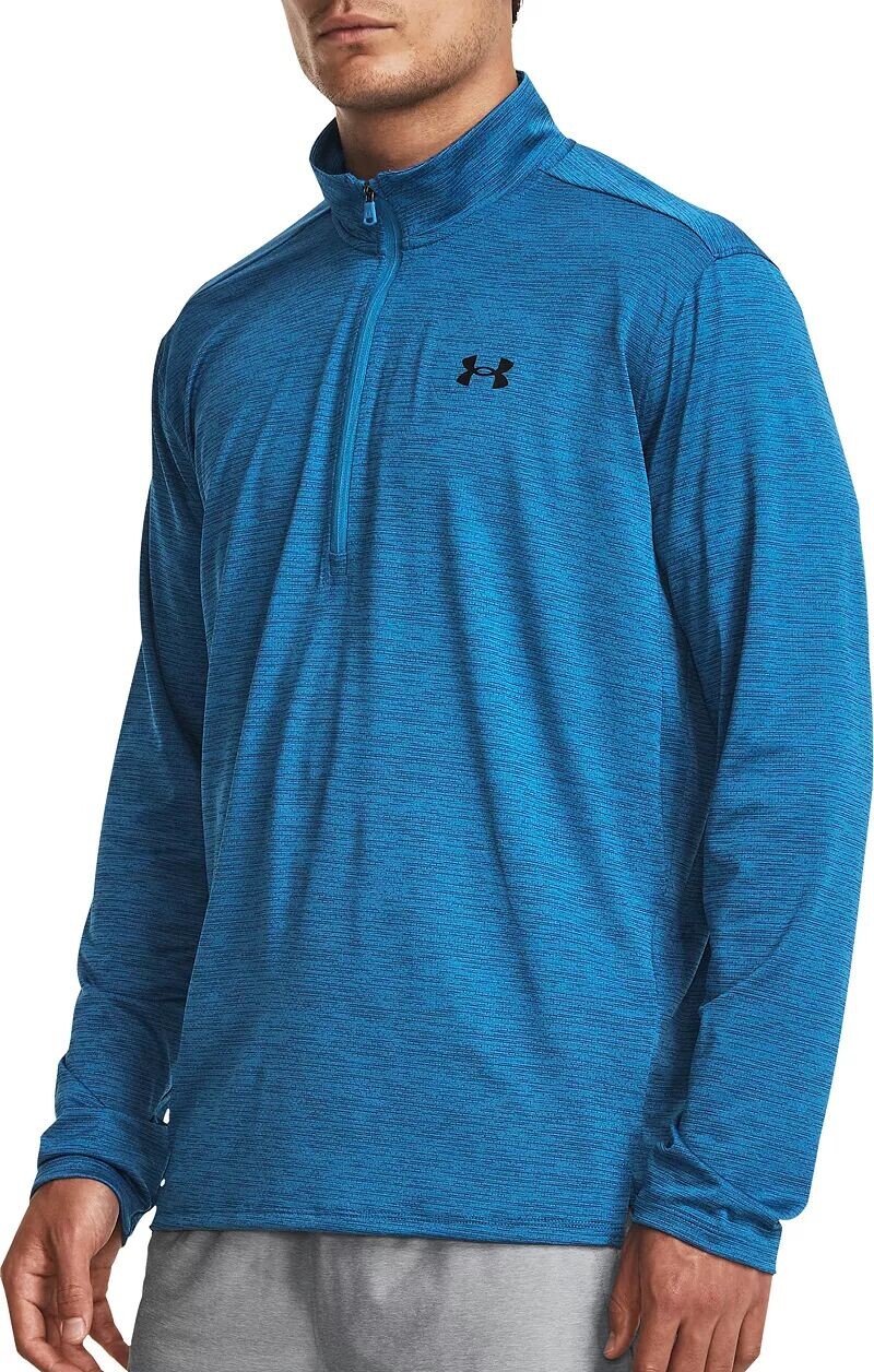 

Мужской пуловер с молнией 1/2 Under Armour Tech Vent, синий