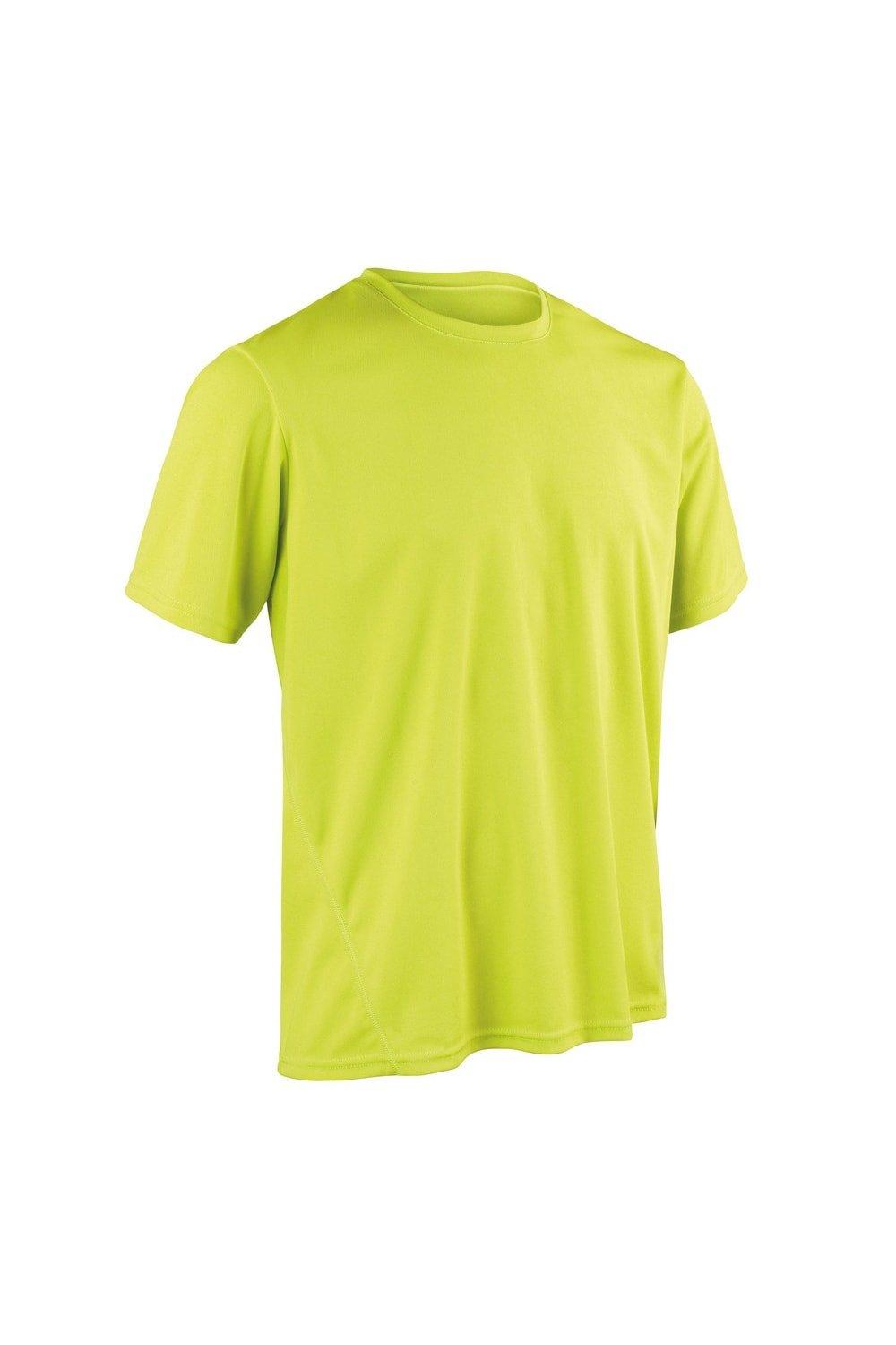 Быстросохнущая спортивная футболка с короткими рукавами Spiro, зеленый