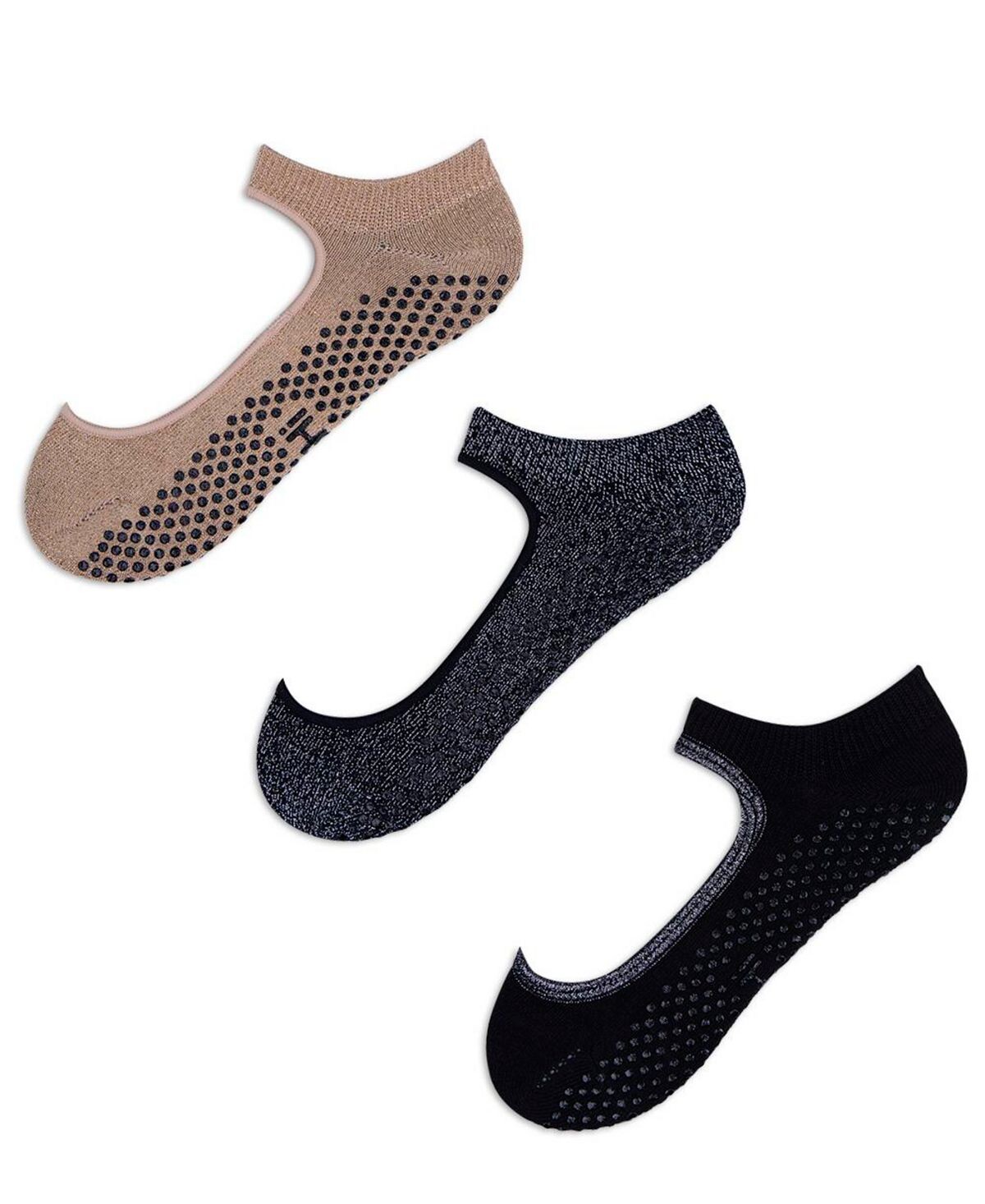 

Набор The Sweet Shimmer Grip Pack — комплект из 3 женских носков SHASHI