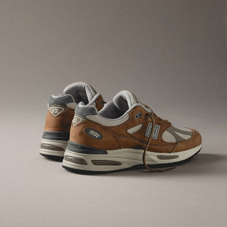

Кроссовки U991Tb2 *Made In England* New Balance, цвет coco/mocca