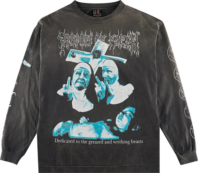 

Футболка Saint Michael Sisters 'Black', черный