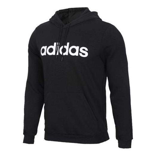Толстовка Adidas Neo Hooded Sweatshirt 'Black', черный