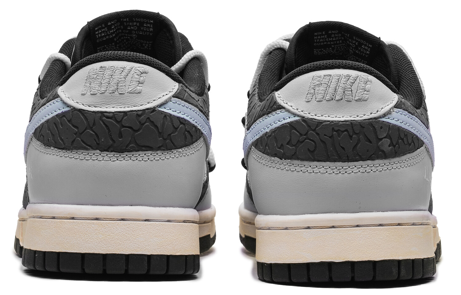 

Кроссовки Nike Dunk Skateboarding Shoes Unisex Low-top Blue/gray, синий/серый