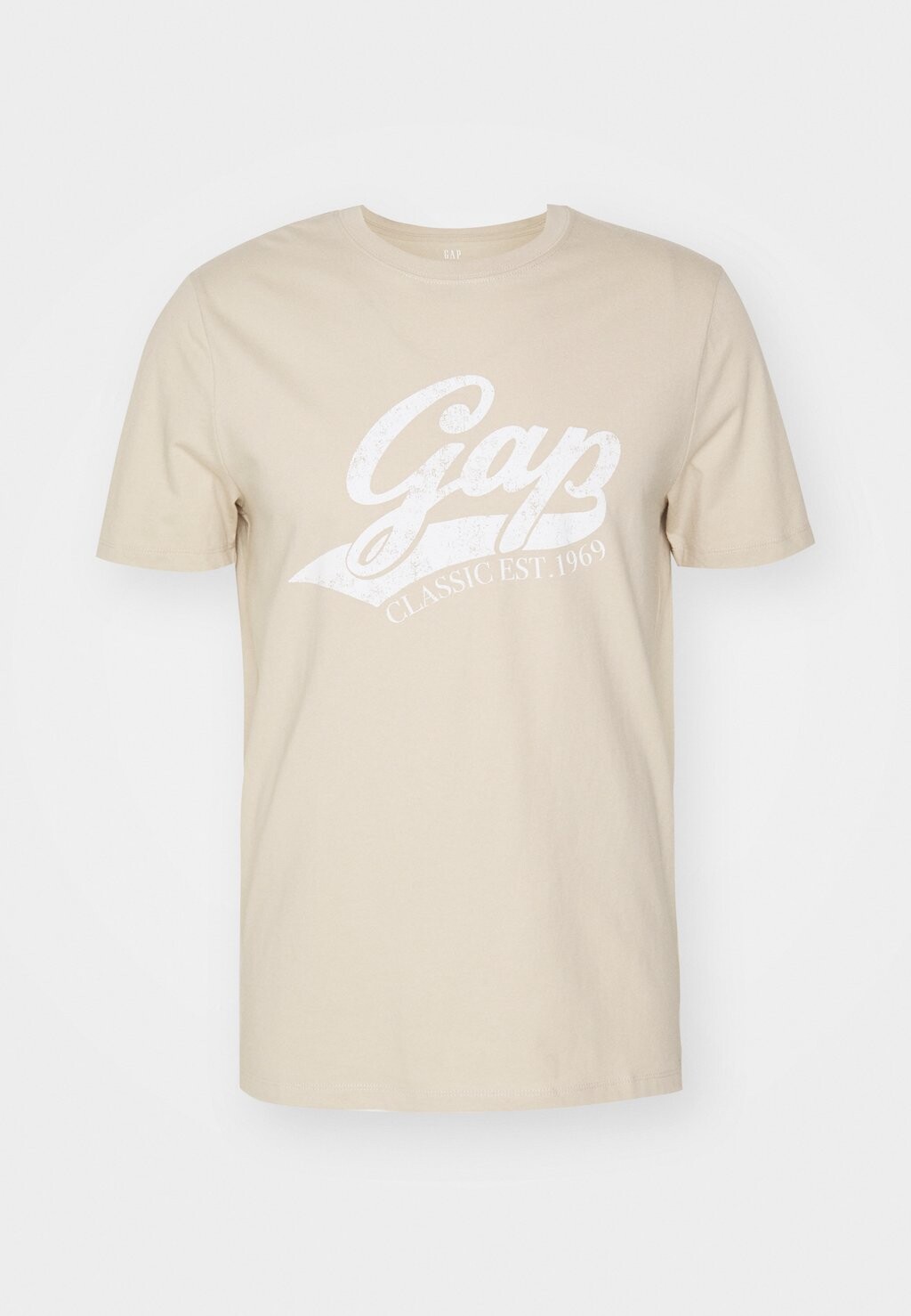 

Футболка с принтом CLASSIC RINGER GAP, цвет camel