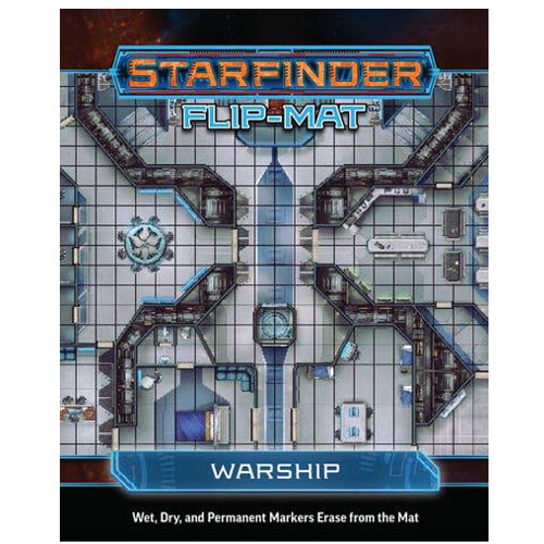 

Игровое поле Starfinder Flip-Mat Starship: Warship Paizo Publishing