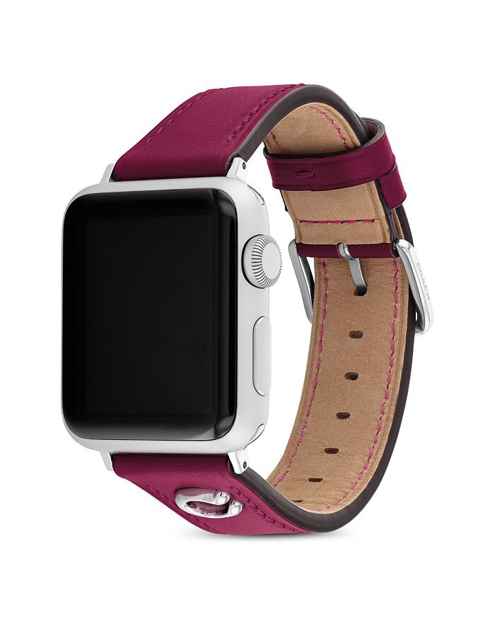 

Кожаный ремешок Coach Apple Watch, 38–41 мм