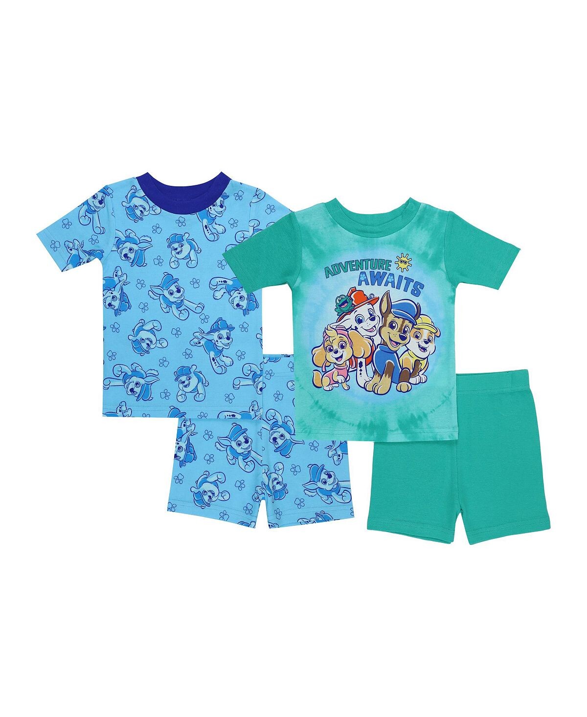 

Футболки и шорты для маленьких мальчиков, комплект из 4 предметов PAW Patrol