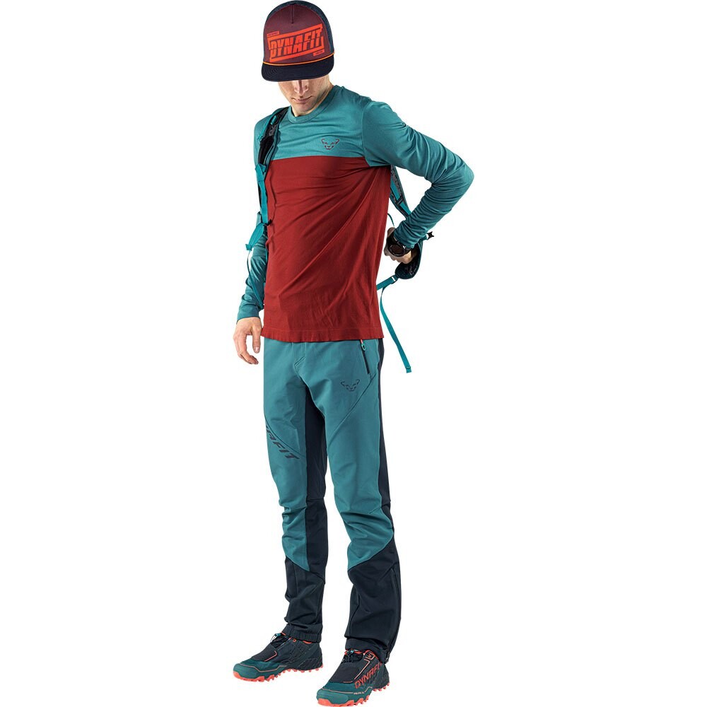 

Футболка с длинным рукавом Dynafit Traverse S-Tech, синий