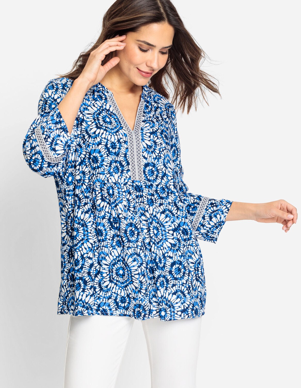 

Туника Olsen bluse, цвет Lapis Blue