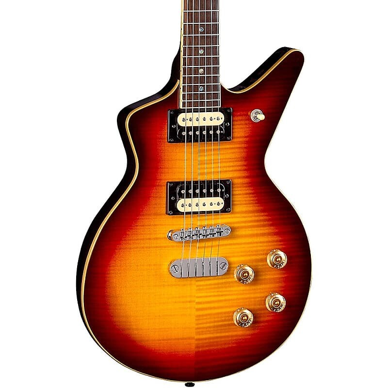 

Электрогитара Dean Cadi 1980 Flame Maple Electric Guitar Transparent Cherry Burst