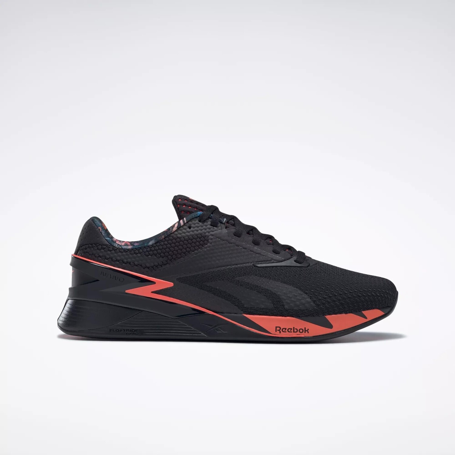 

Кроссовки Nano X3 Reebok, цвет Core Black / Orange Flare / Pure Grey 3