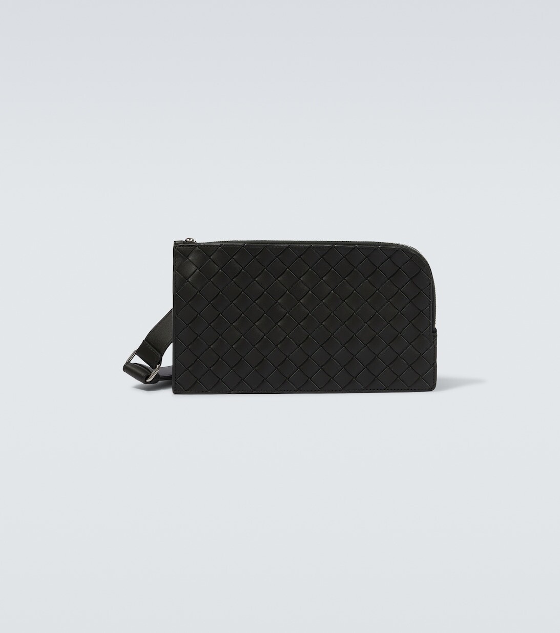 

Сумка через плечо из кожи Intrecciato Bottega Veneta, зеленый